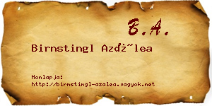 Birnstingl Azálea névjegykártya